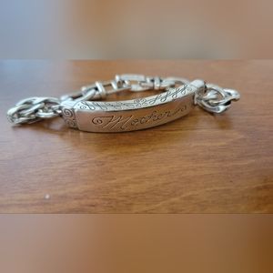 GUC Brighton Silver Mother's Bracelet